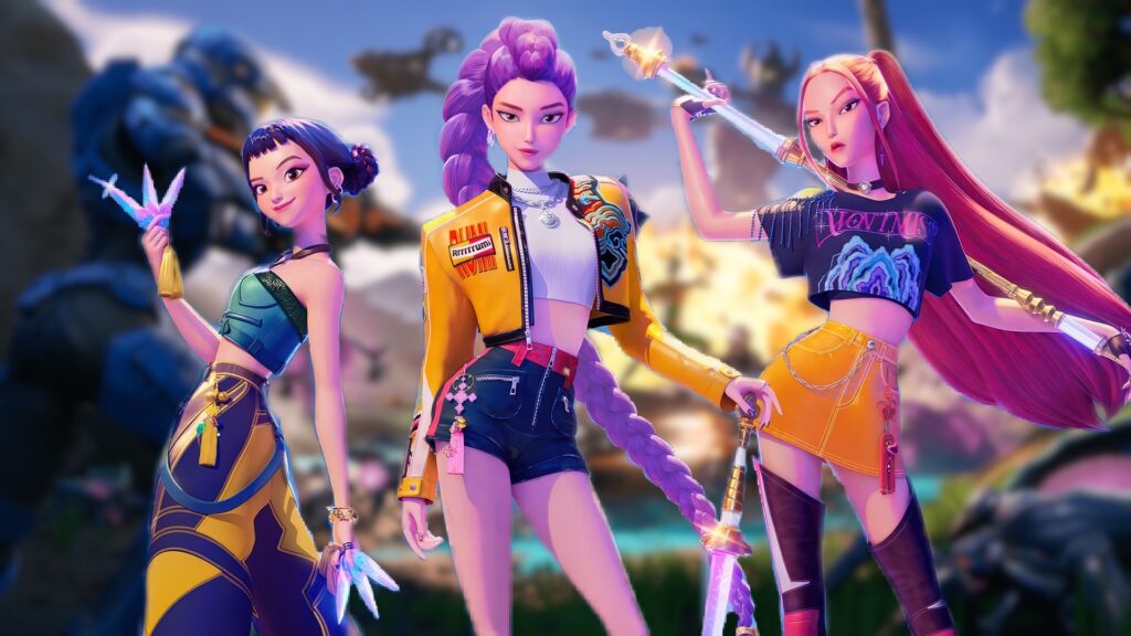 Fortnite se burla de K-pop Hunters Collab