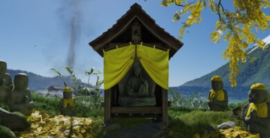 Todas las ubicaciones de altares de reflexión en Ghost of Yotei