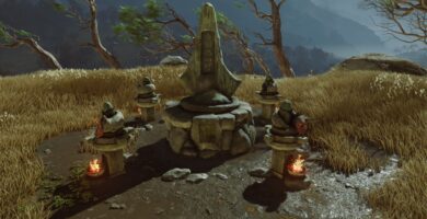 Todas las soluciones de rompecabezas relicario de montaña en Ghost of Yotei