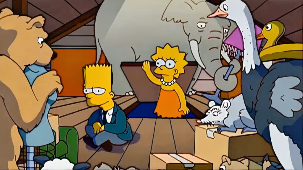 Animales de Los Simpson que serían compañeros perfectos