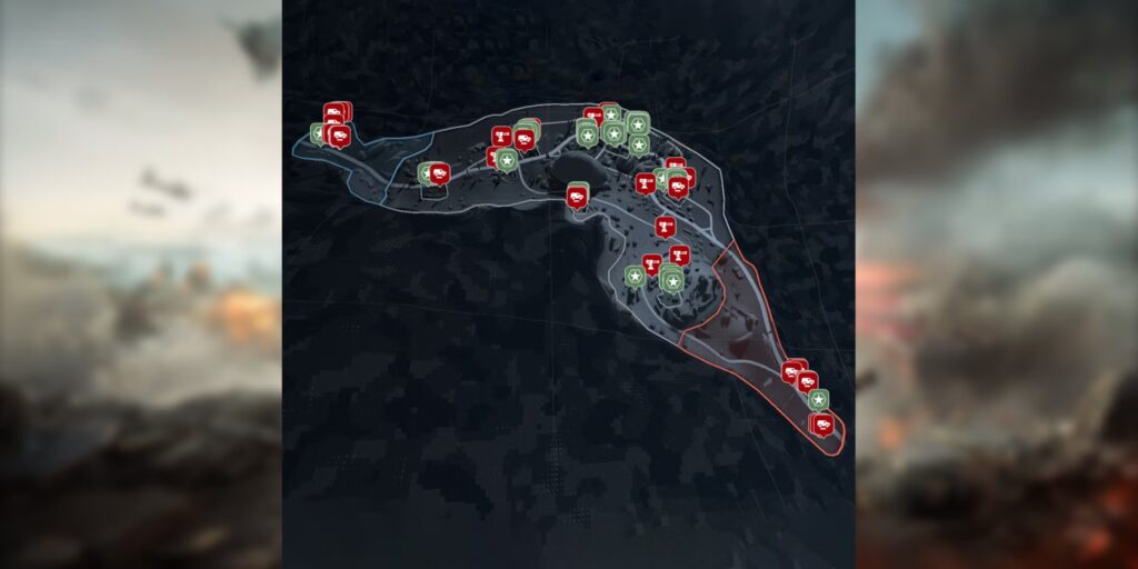 Mapa interactivo de Battlefield 6 Liberation Peak