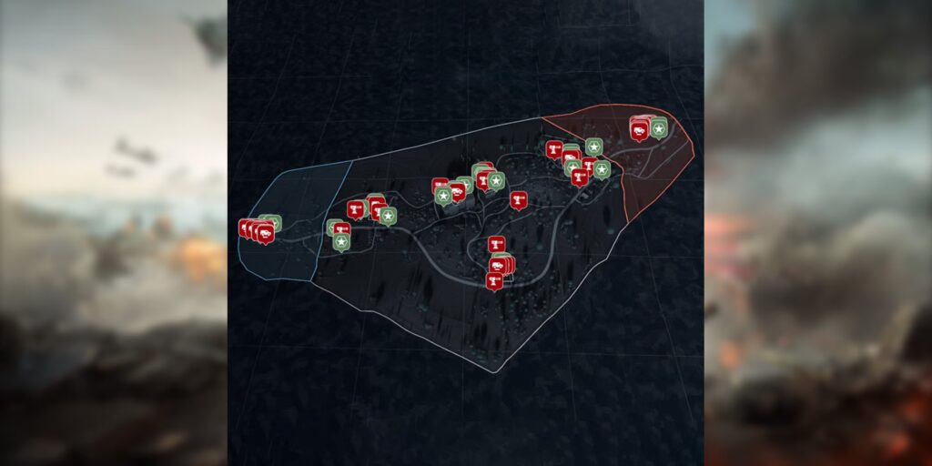 Mapa interactivo de Battlefield 6 Mirak Valley