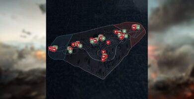 Mapa interactivo de Battlefield 6 Mirak Valley