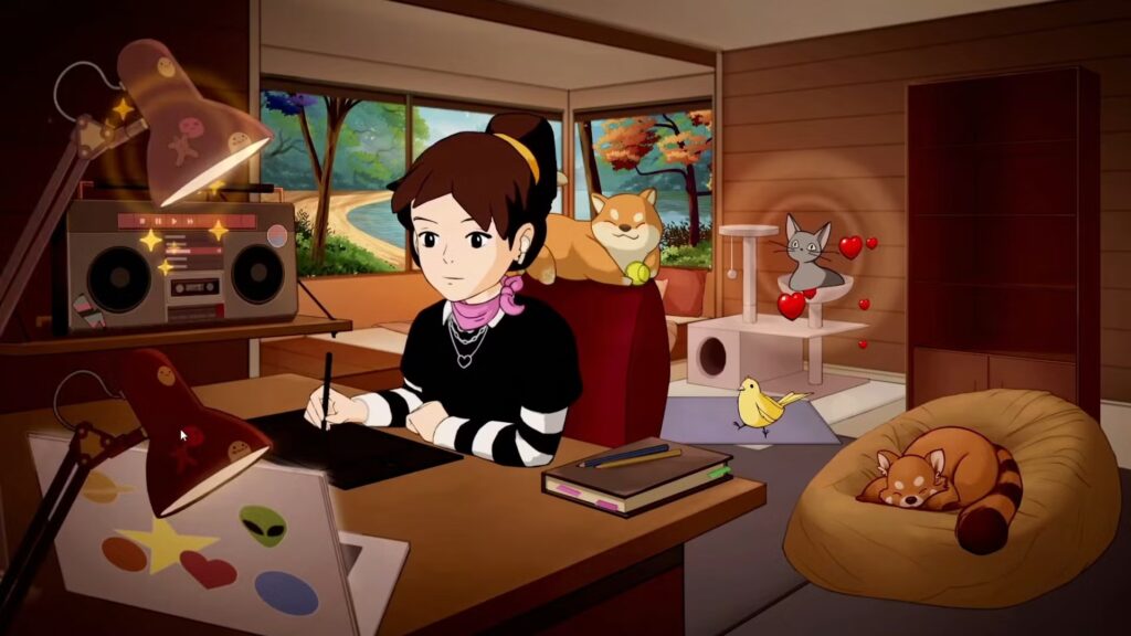 Comfy Girl: Lofi Companion - Tráiler de lanzamiento oficial