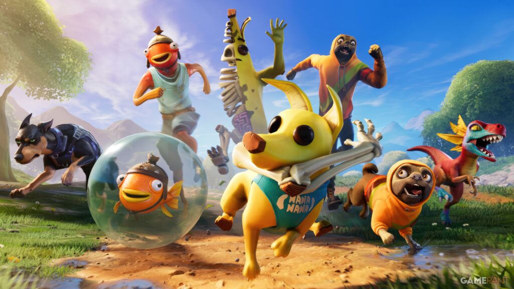 La fuga de Fortnite Sidekicks adelanta futuros cruces de personajes de Disney