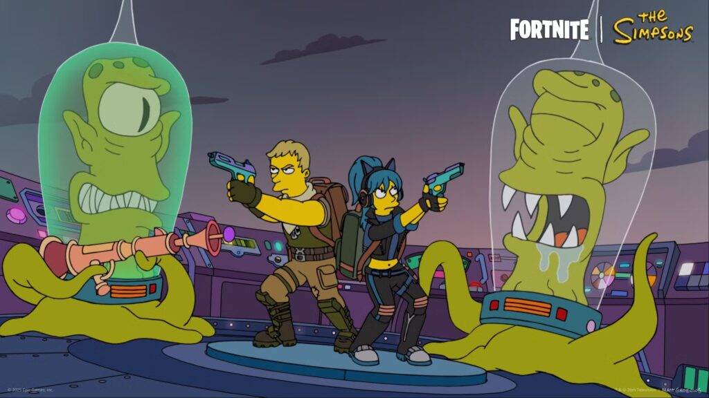 ¿Cuándo es el evento en vivo de Los Simpson en Fortnite?