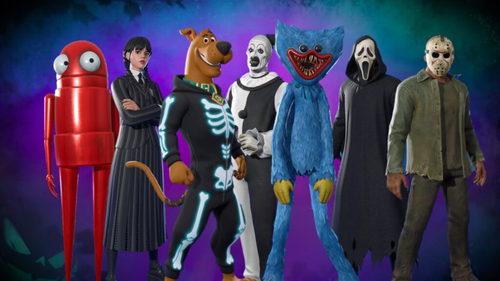Todos los tiempos de lanzamiento de las máscaras de colaboración de Fortnitemares 2025