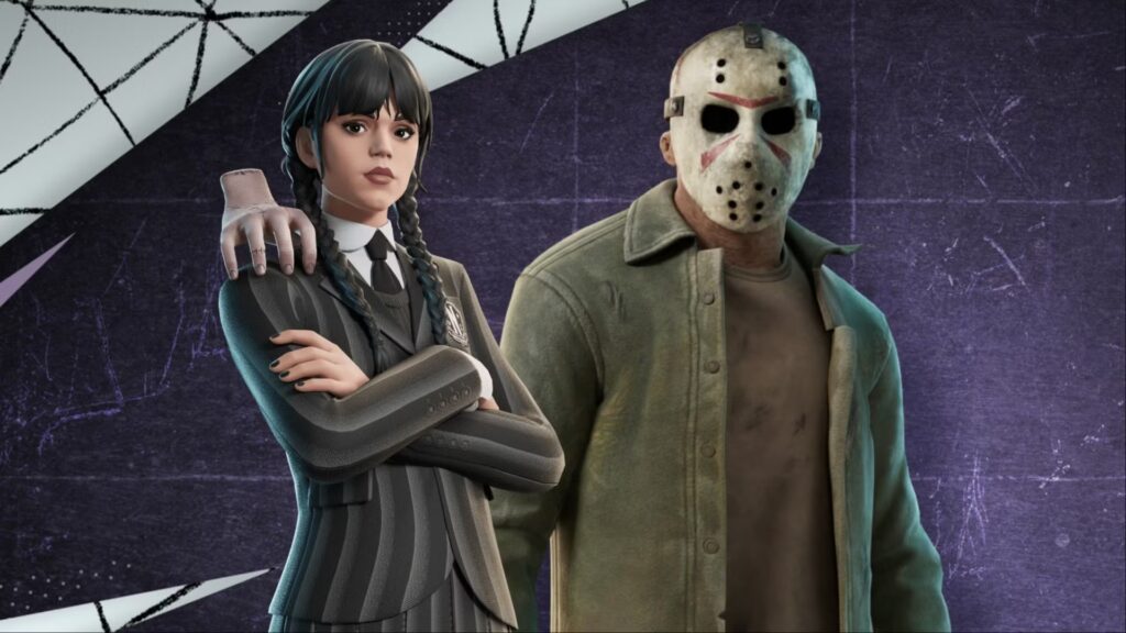 Cómo obtener miércoles Addams y Jason Cosmetics gratis en Fortnite