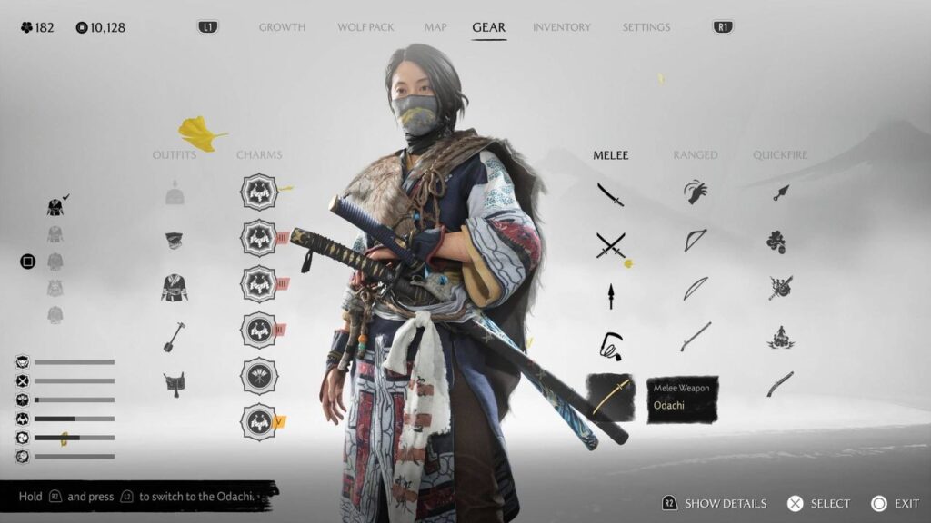 Todos los fantasmas de las armas de Yotei y dónde conseguirlas