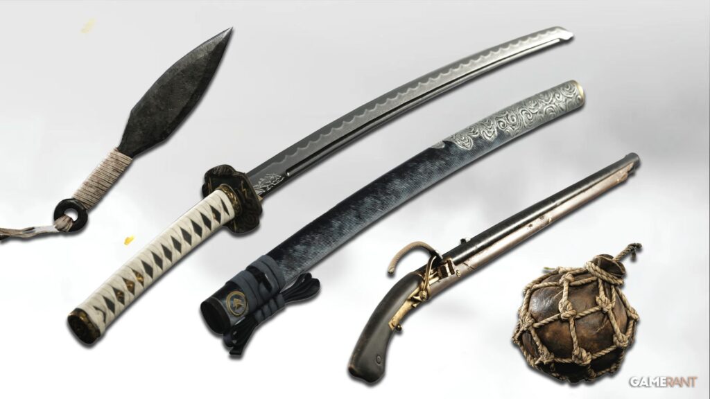 Cómo desbloquear las 14 armas fantasmas de Yotei