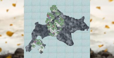 Ghost of Yotei - Mapa interactivo (EZO)