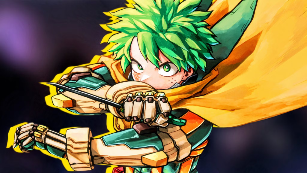 Saluda al último potenciador de Izuku Midoriya en My Hero Academia