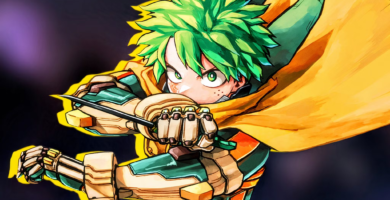 Saluda al último potenciador de Izuku Midoriya en My Hero Academia
