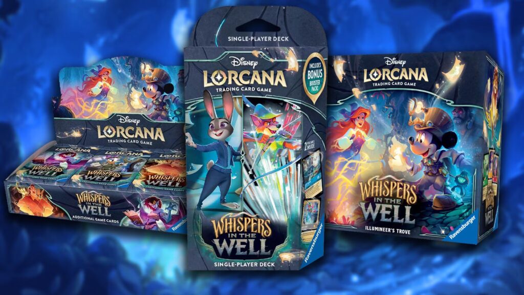 Disney Lorcana susurra en el pozo Unboxing - Game Rant Mailbag