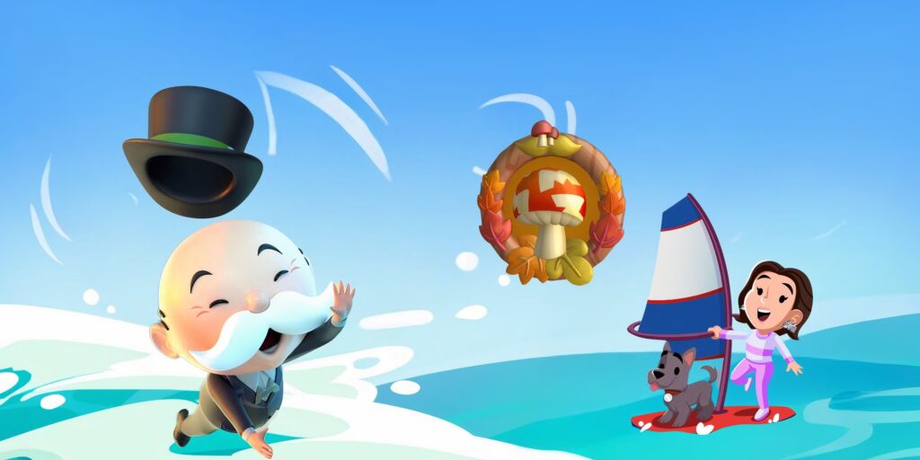 Cómo reclamar el escudo de protección de hongos en Monopoly GO