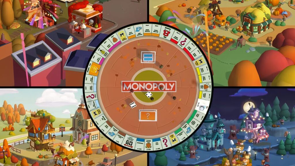 Cómo jugar al tablero redondo en Monopoly GO