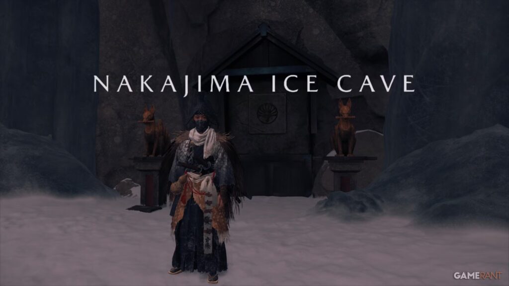 Solución del rompecabezas del escondite de la cueva de hielo de Nakajima en Ghost of Yotei