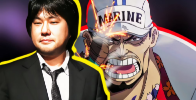 Los borradores secretos de Oda revelan a un ex almirante de la Marina al nivel de Gol D. Roger