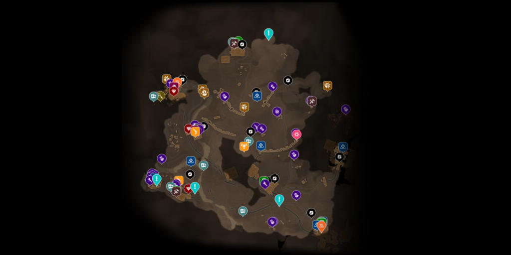 Mapa interactivo de Outer Worlds 2 Golden Ridge