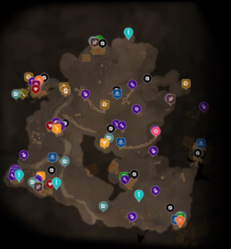 Mapa interactivo de Outer Worlds 2 Golden Ridge