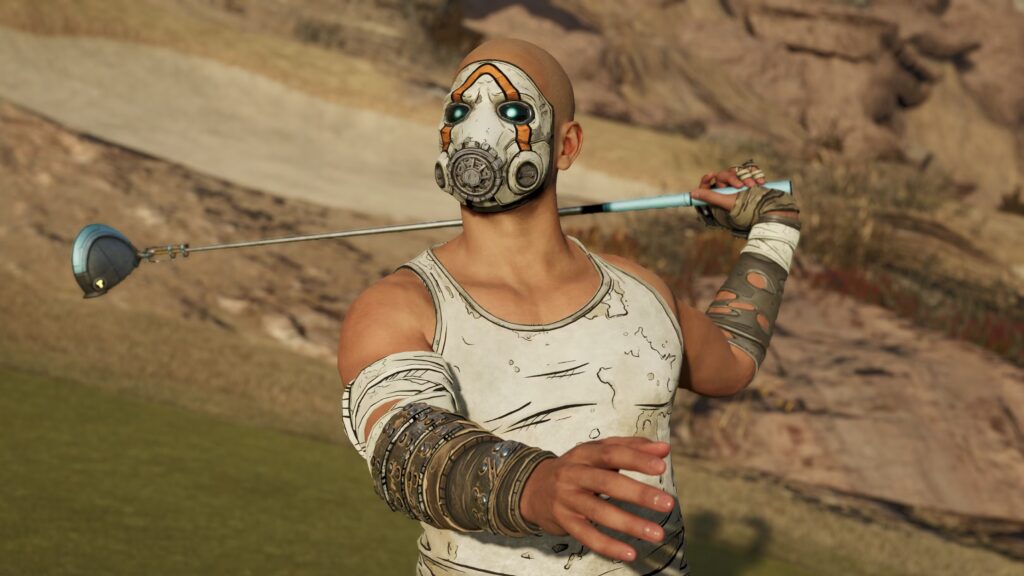 PGA Tour 2K25 revela contenido cruzado de Borderlands 4