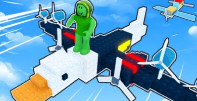 Carrera de aviones con 99 códigos de hélices