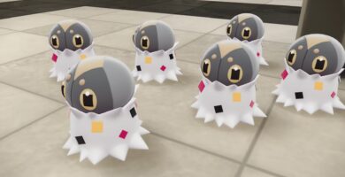 Pokémon Legends ZA Spewpa en la guía del museo