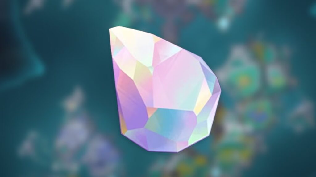Ubicaciones de cristales Rainbowdrop en Genshin Impact
