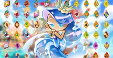 Creación de galletas Sea Fairy y los mejores ingredientes en Cookie Run Kingdom