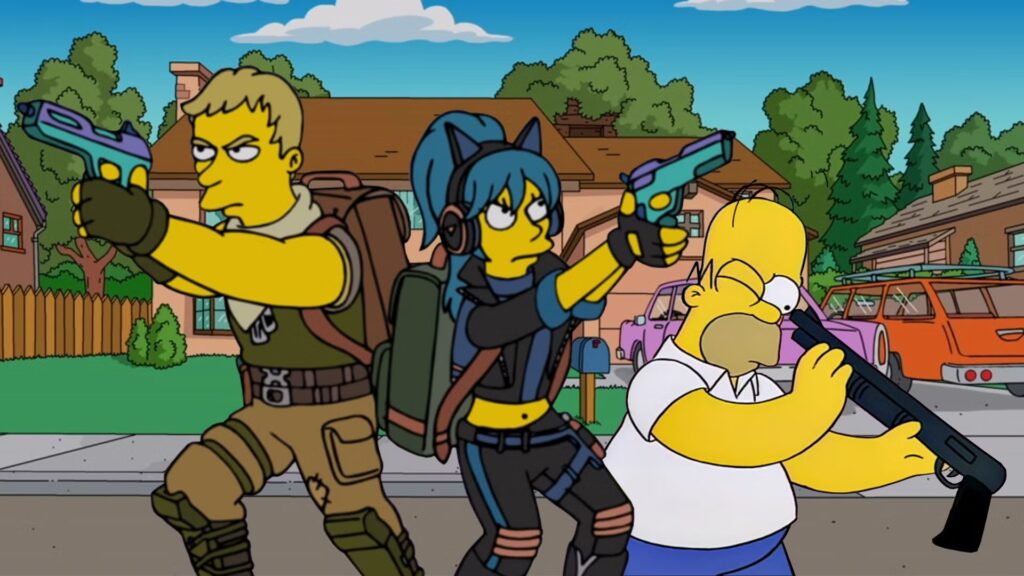 Los Simpson tendrán un episodio cruzado de Fortnite