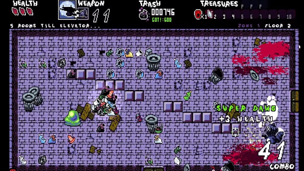 Trash Dungeon - Tráiler de demostración oficial