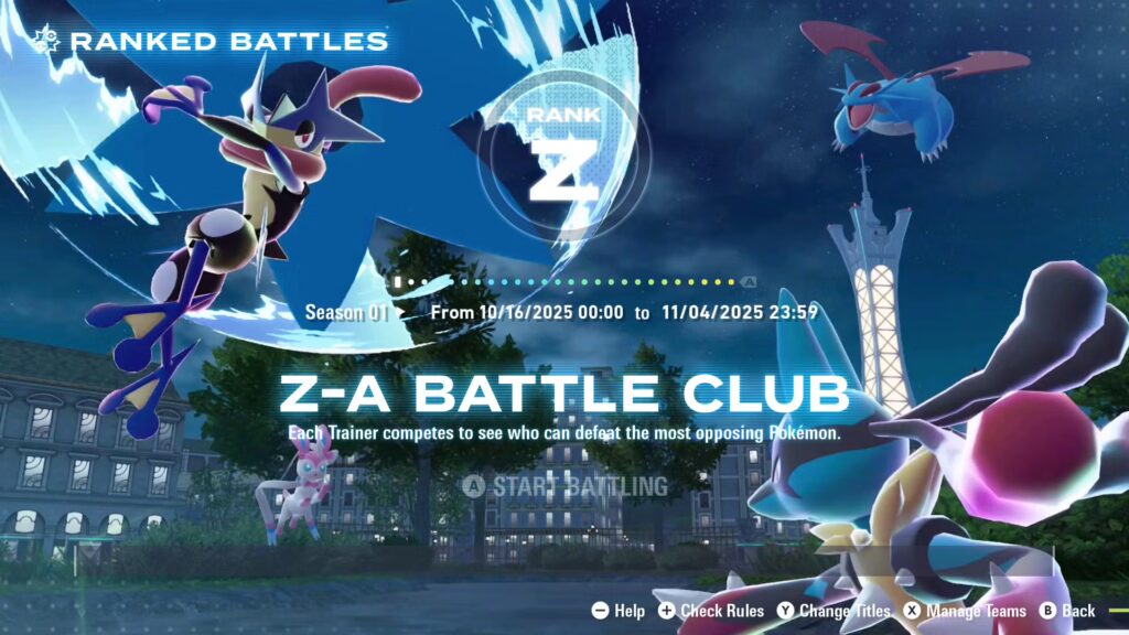Cómo obtener Greninjite y Mega Evolucionar a Greninja en Pokémon Legends ZA