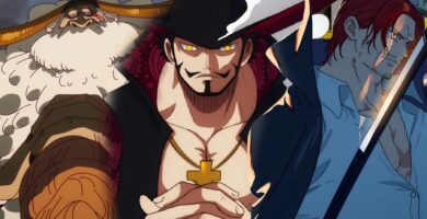 Personajes de One Piece más fuertes que Dracule Mihawk