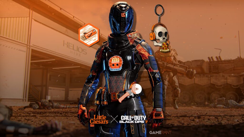 Todas las recompensas de Little Caesars x Black Ops 7