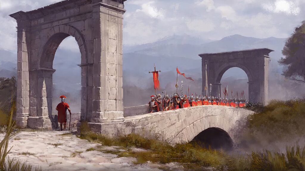 Barcos, tropas y guía de combate en Anno 117 Pax Romana