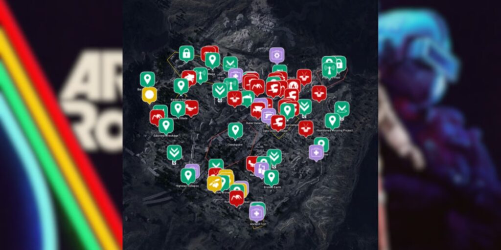 Arc Raiders: Mapa interactivo de la Puerta Azul