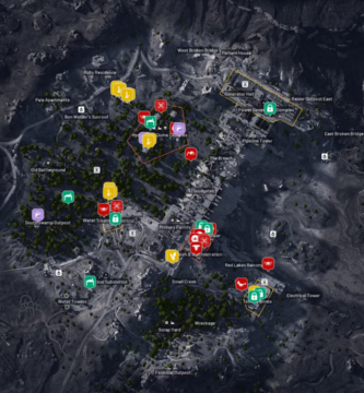 Mapa interactivo de Arc Raiders: Dam Battlegrounds