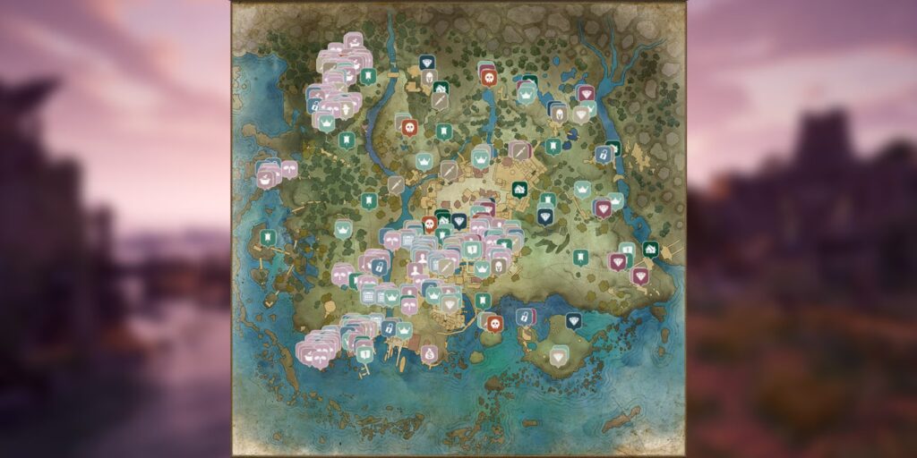 Declarado: Mapa interactivo de Dawnshore