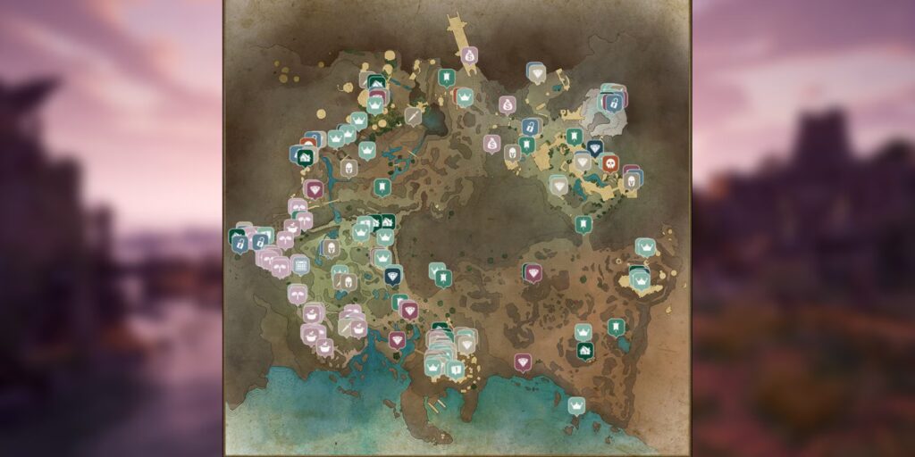 Declarado: Mapa interactivo de Shatterscarp