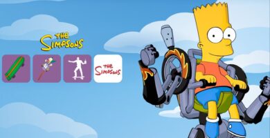 Fortnite: escaparate de cosméticos de Bart Simpson