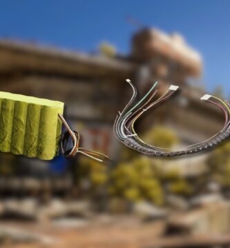 Ubicación de cables y baterías (basura en tesoro)