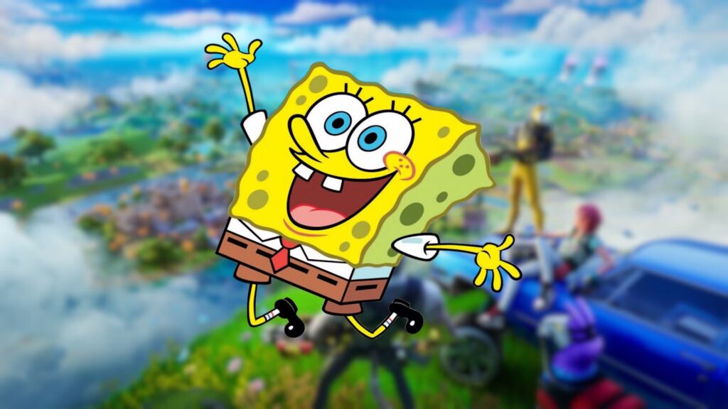 Fortnite filtra el crossover de Bob Esponja