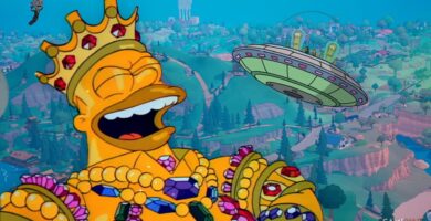 El crossover de Los Simpson de Fortnite es su mayor éxito en meses
