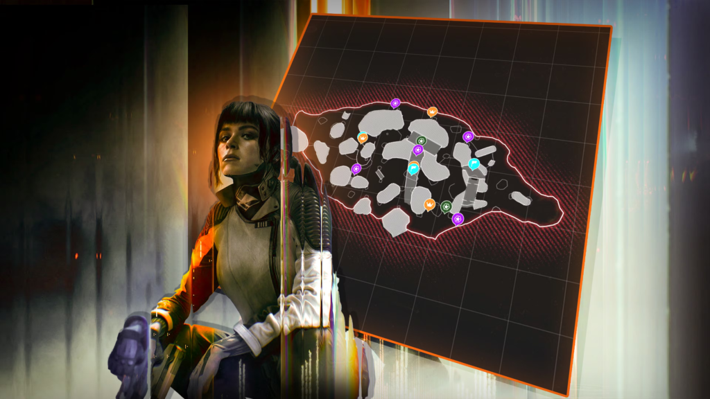 Mapa interactivo de recuperación multijugador de Black Ops 7