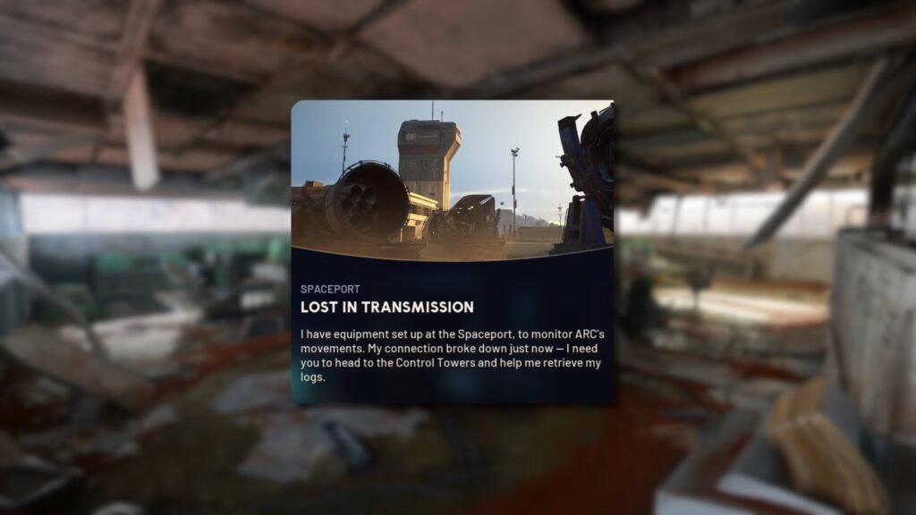 Dónde utilizar la llave de la torre de control del puerto espacial (transmisión perdida) en ARC Raiders
