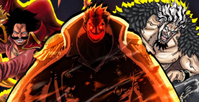 9 usuarios de Haki más fuertes en la era de las rocas