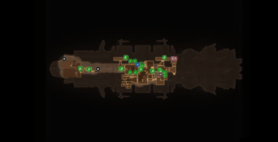 Mapa interactivo de reclamo undisuped de ACS de Outer Worlds 2