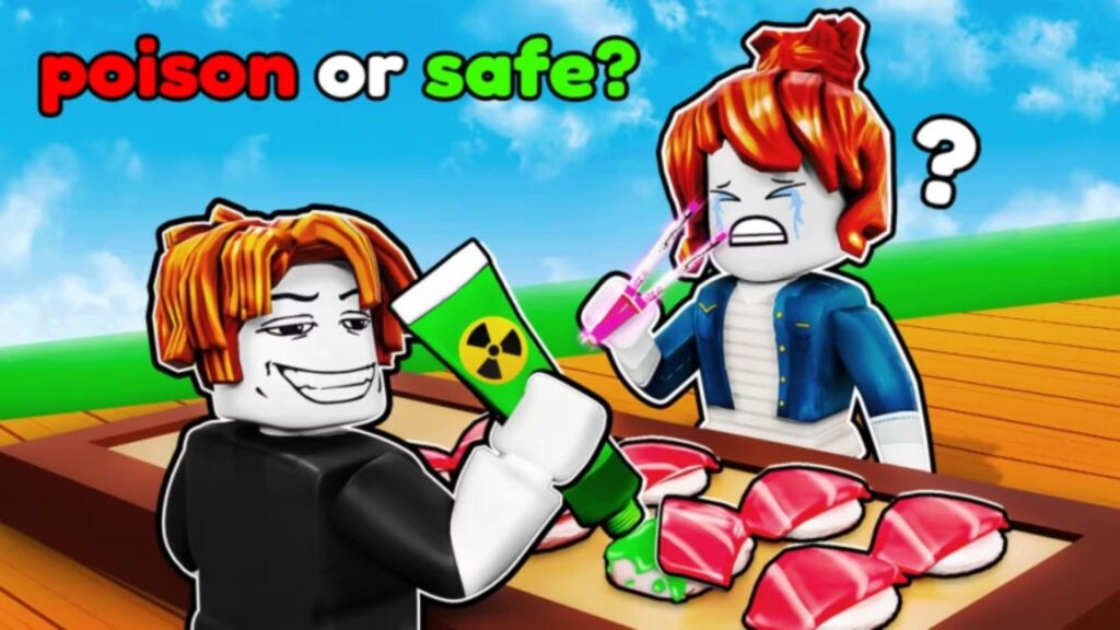 Códigos Roblox del desafío Poison Sushi