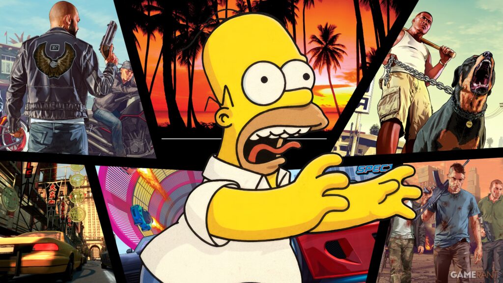 Hace 20 años tuvimos un juego de Simpsons x GTA, y desde entonces ha ido cuesta abajo