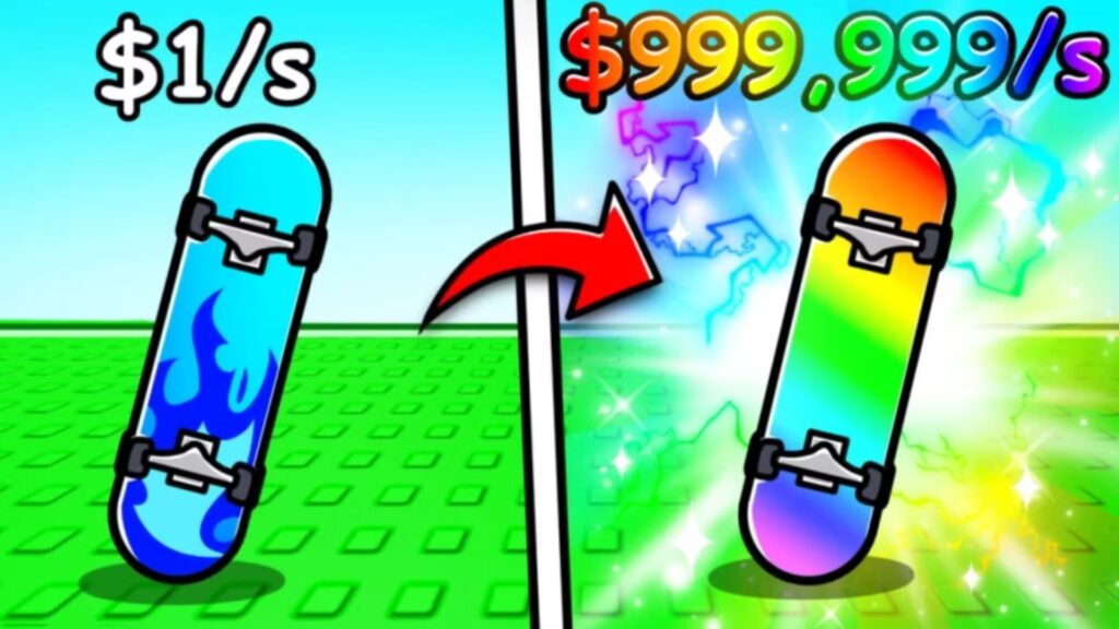 Roblox: Códigos del simulador de patineta